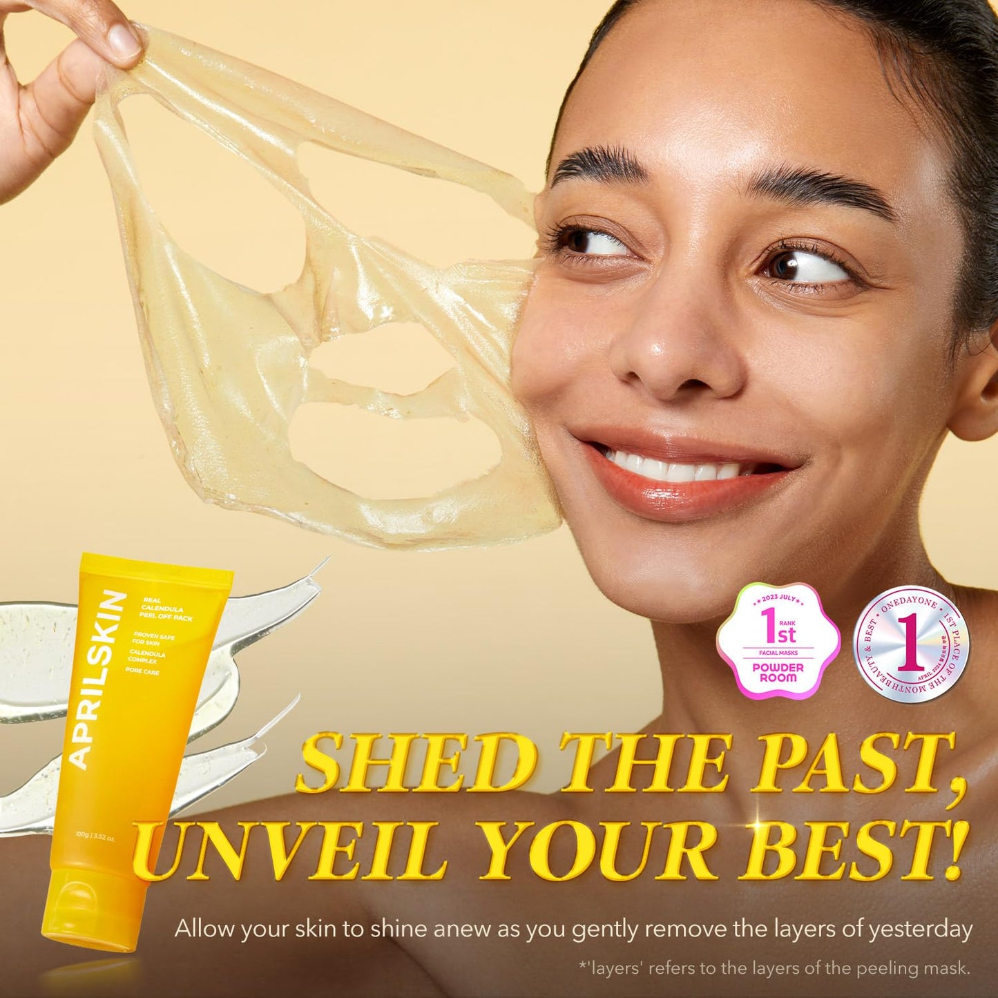 Real Calendula Peel Off Pack - Jjoseon Beauty