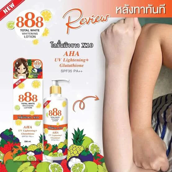 888 Total Whitening Lotion