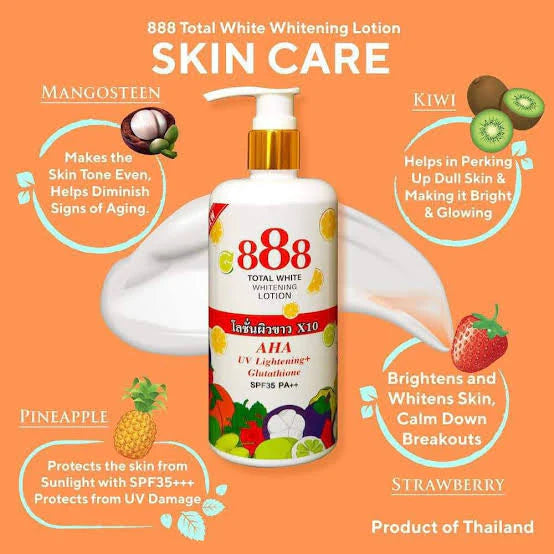888 Total Whitening Lotion