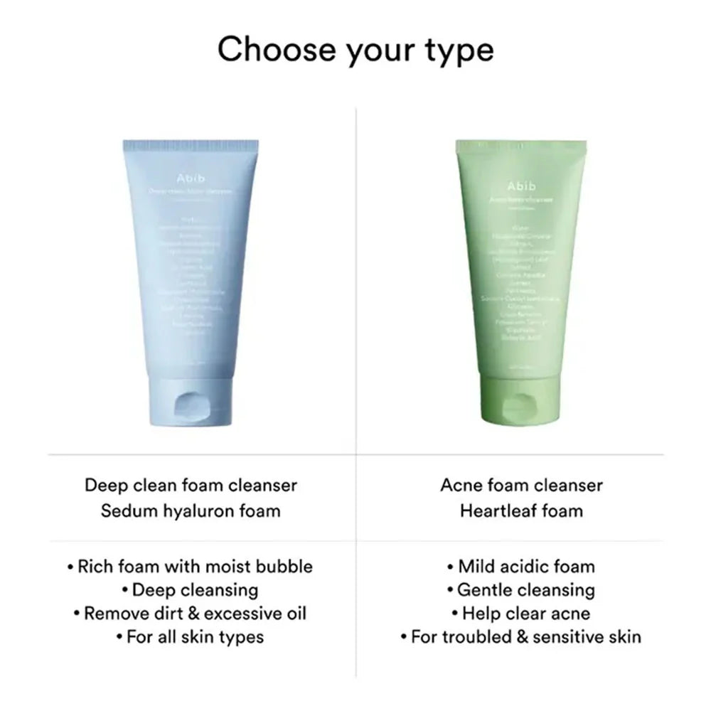 Acne Foam Cleanser Heartleaf Foam - Jjoseon Beauty