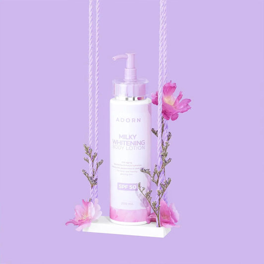 Adorn Milky Whitening Body Lotion DewyDemure Australia