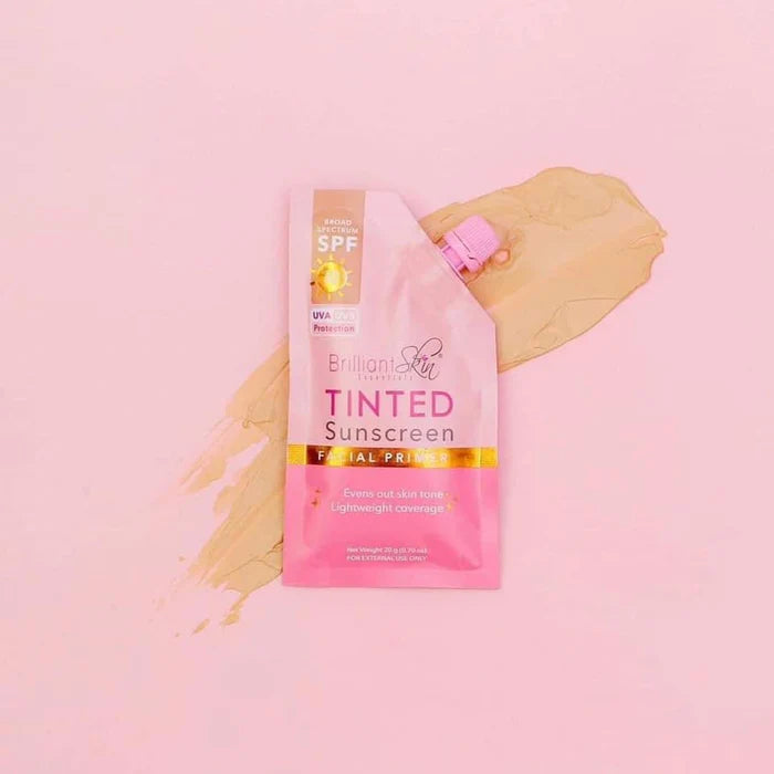 BRILLIANT SKIN ESSENTIALS Tinted Sunscreen Dewy Demure Australia texture