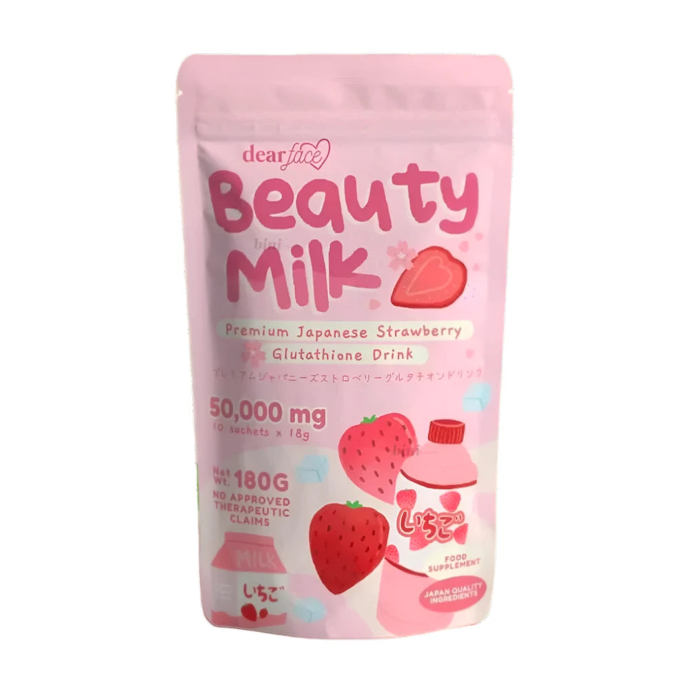 Beauty Milk Premium Japanese Strawberry Glutathione Drink