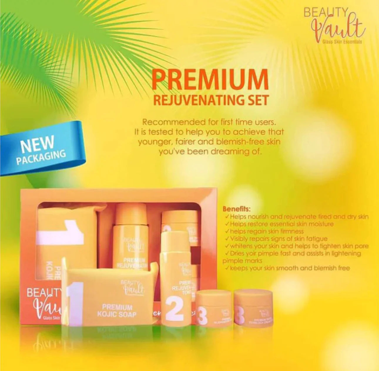 Beauty Vault Premium Rejuvenating Set DewyDemure Australia