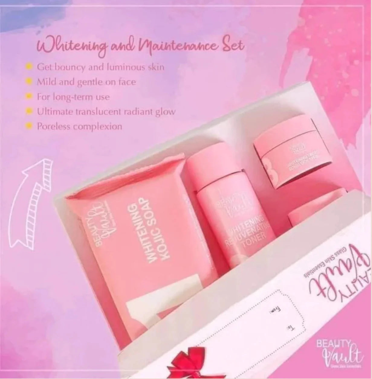 BEAUTY VAULT Whitening and Maintenance Set