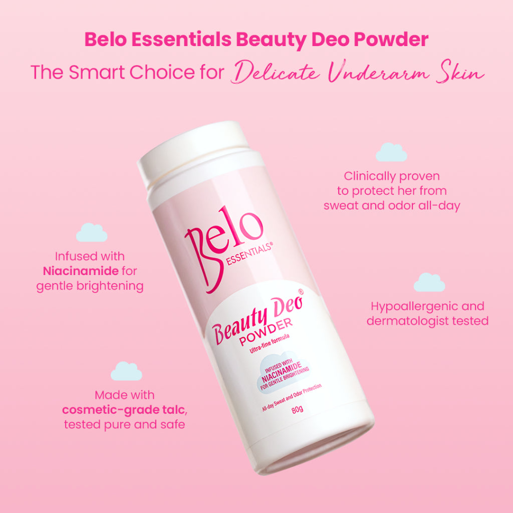 Belo Essentials Beauty Deo Powder Dewy Demure Australia