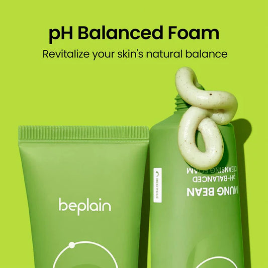 BEPLAIN Mung Bean pH-balanced Cleansing Foam