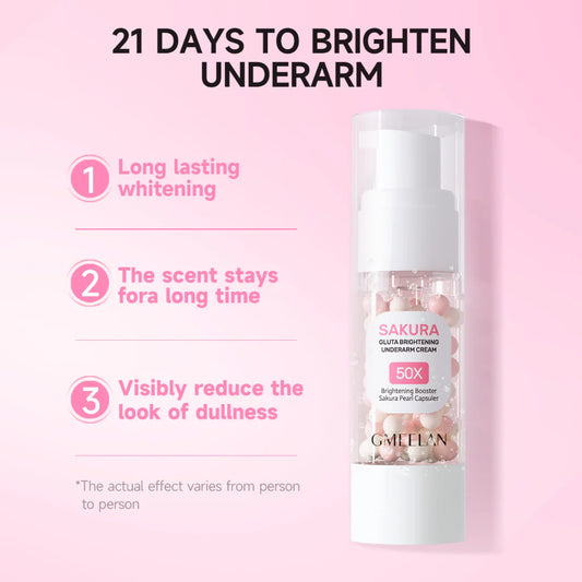 GMEELAN Sakura Gluta Brightening Underarm Cream Dewy Demure Australia