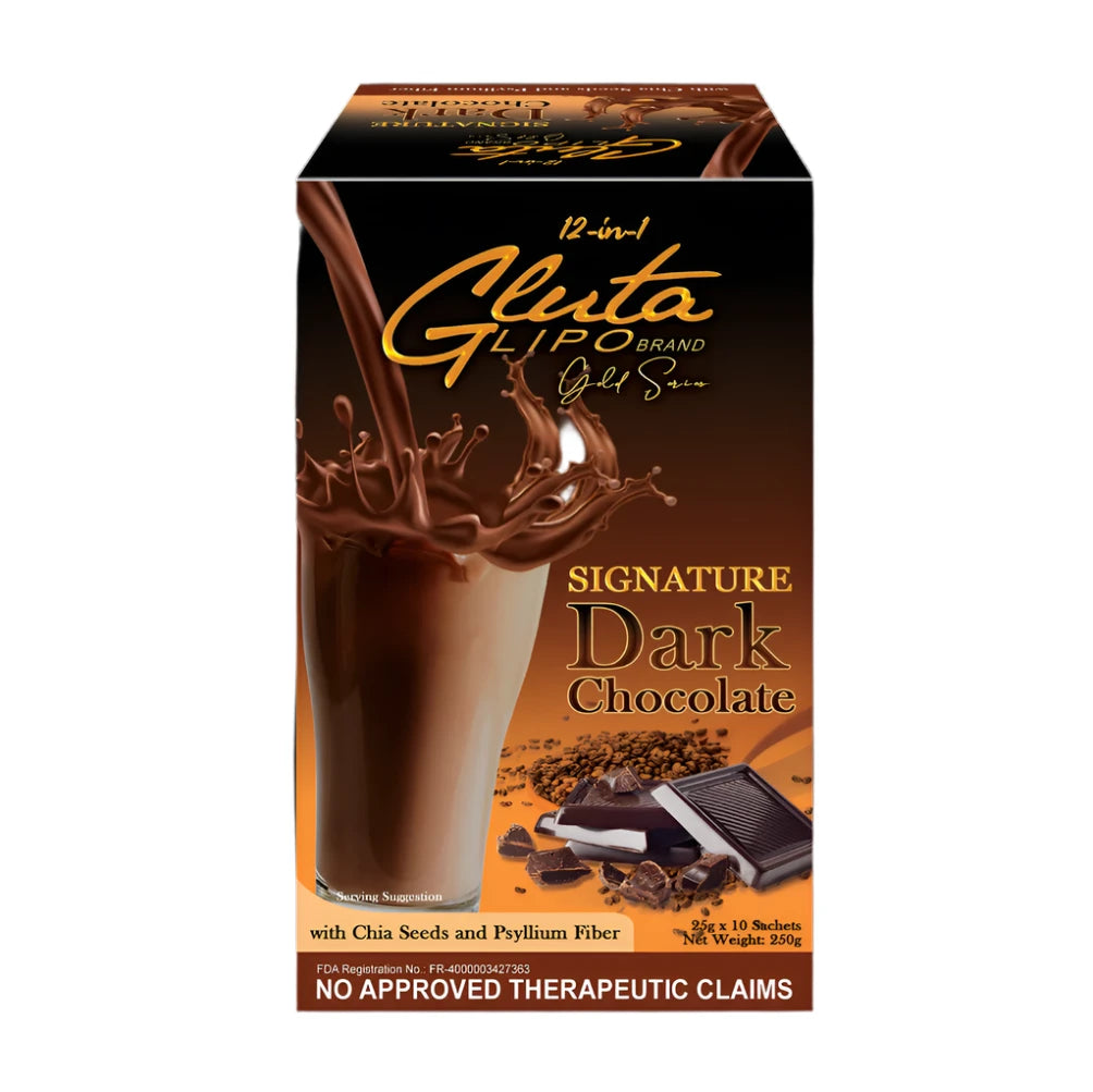 Glutalipo Gold Series Signature Dark Chocolate DewyDemure Australia