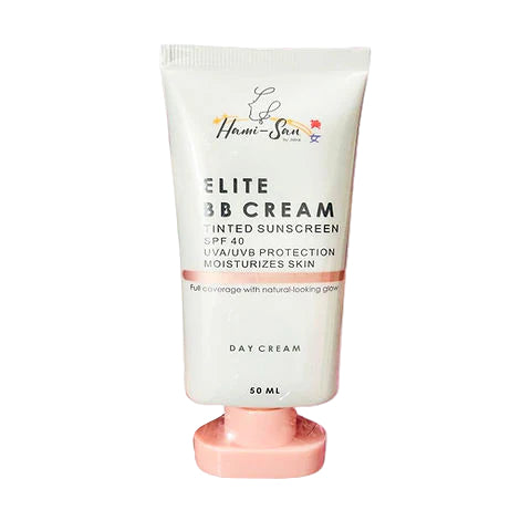 Tube of Elite BB Cream with SPF 40 on a white background
