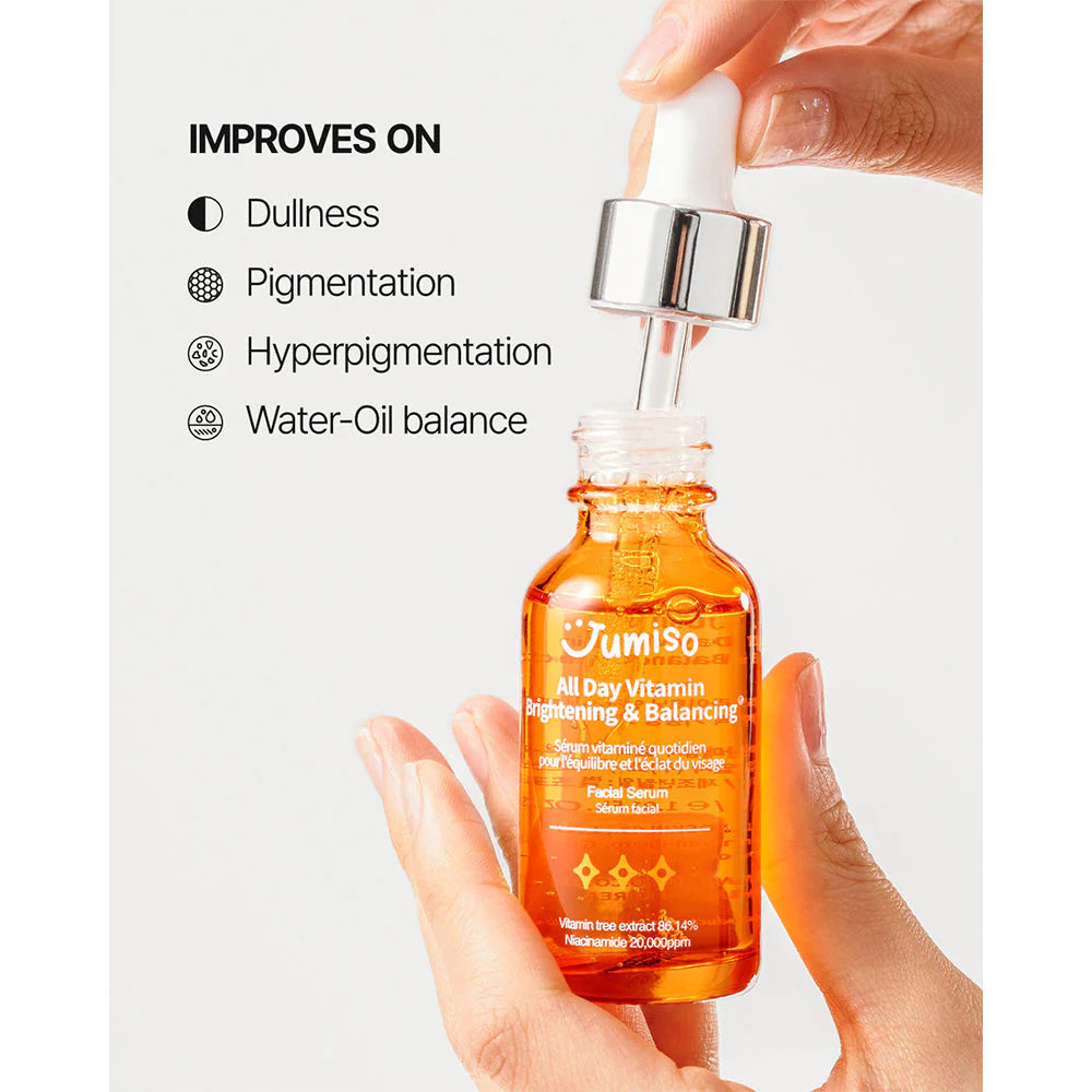 JUMISO All Day Vitamin Brightening & Balancing Facial Serum Dewy Demure Australia