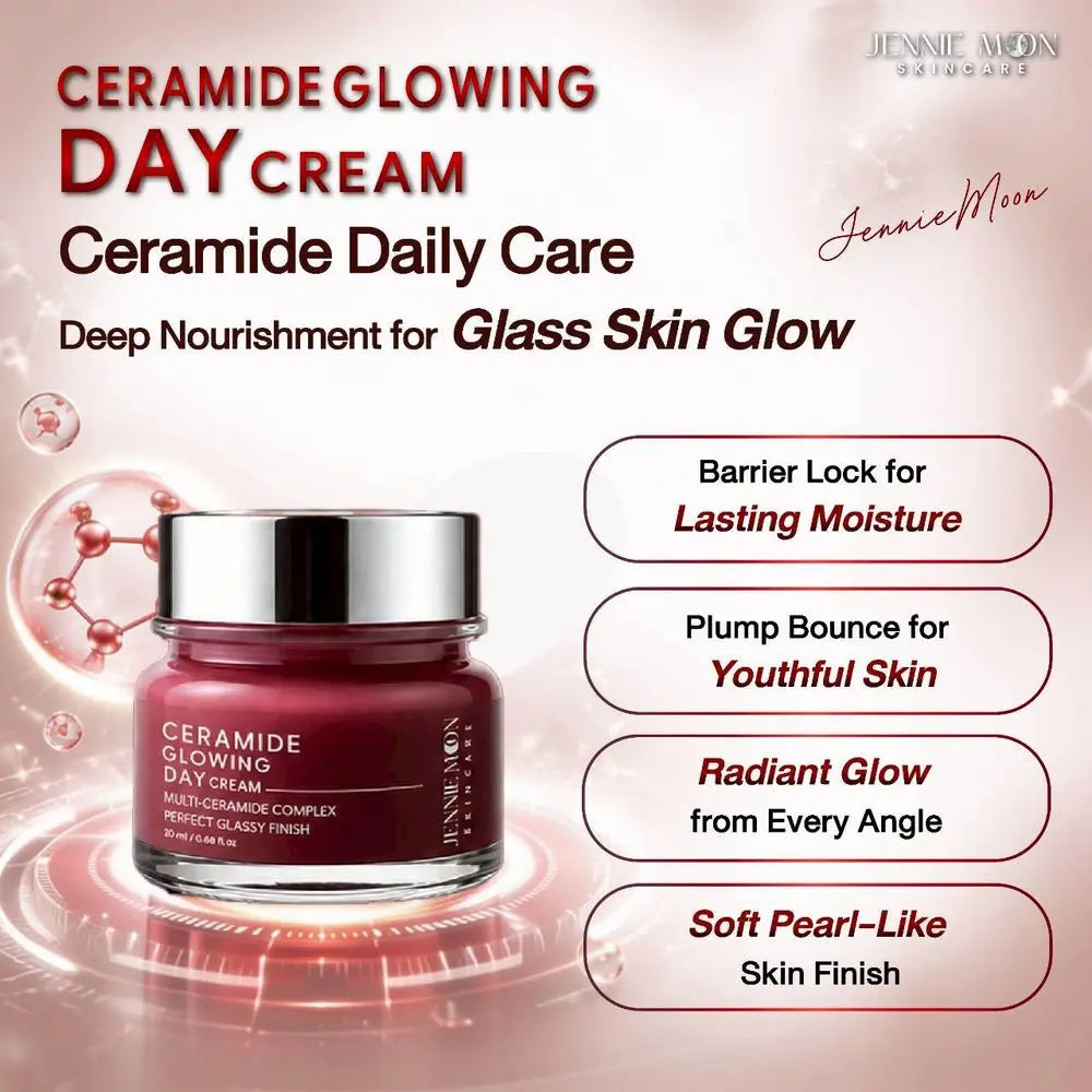 Jennie Moon Ceramide Glowing Day Cream Dewy Demure Australia