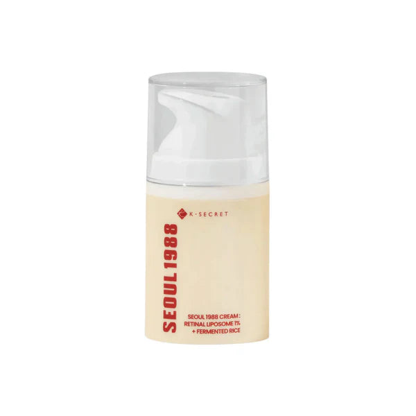 Skincare product with 'K-Secret' branding on a white background