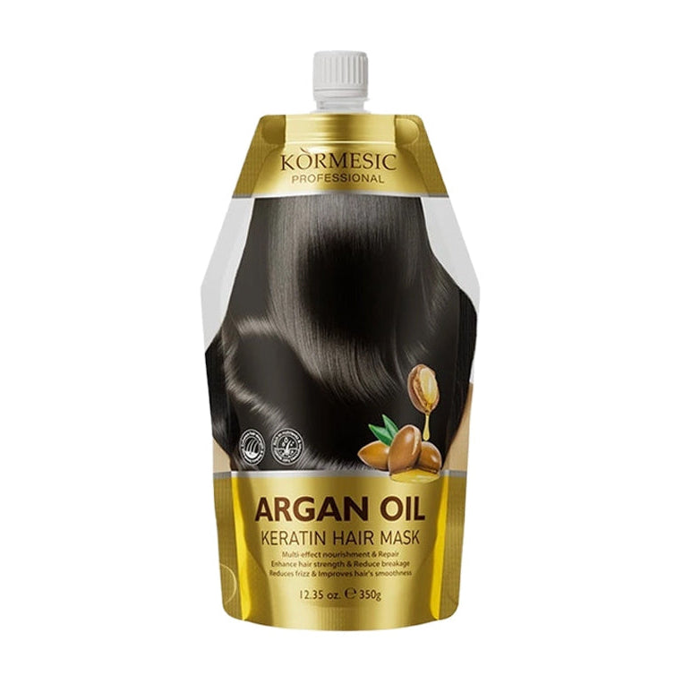 Kormesic Argan Oil Keratin Hair Mask packaging on a white background
