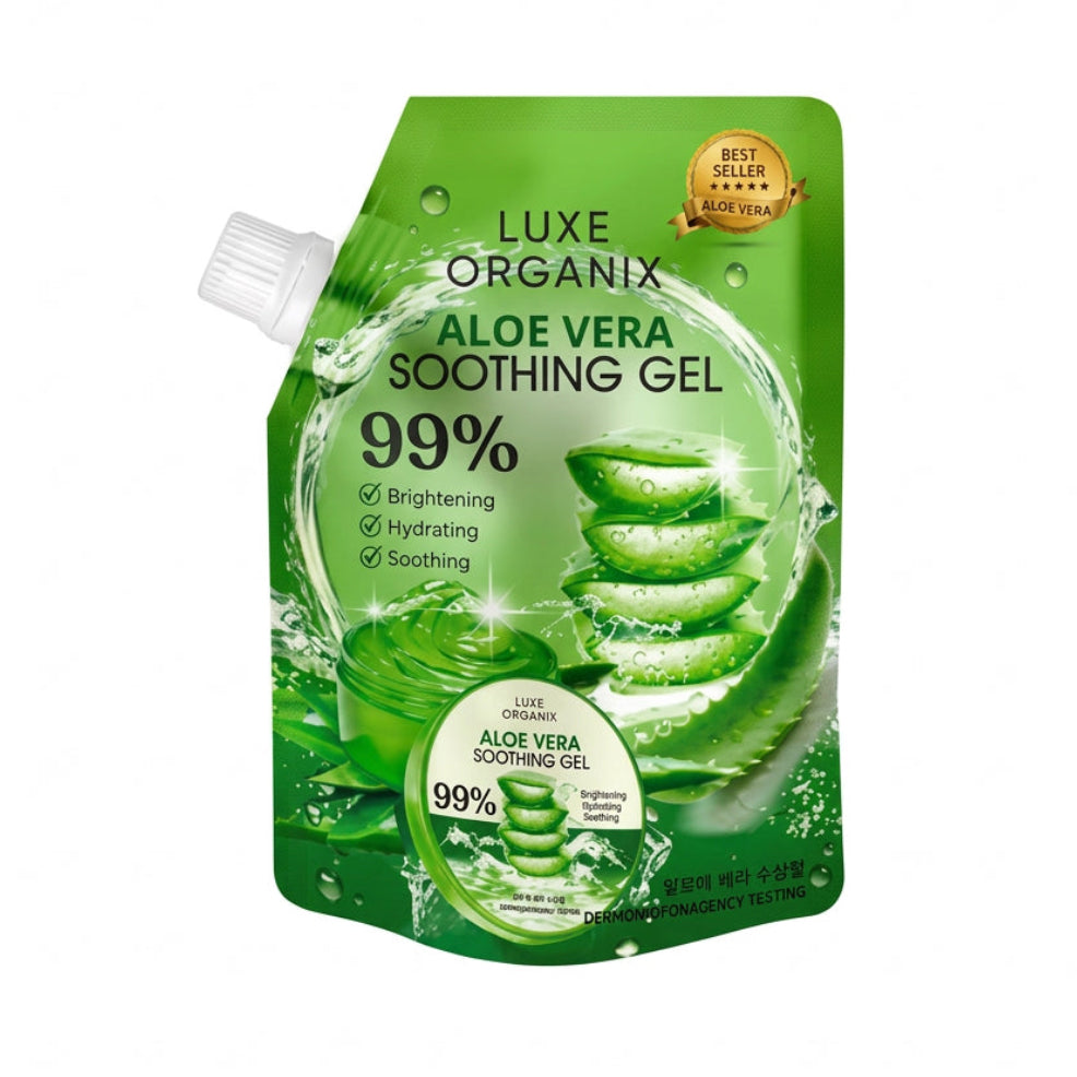 LUXE ORGANIX Aloe Vera Soothing Gel Dewy Demure Australia
