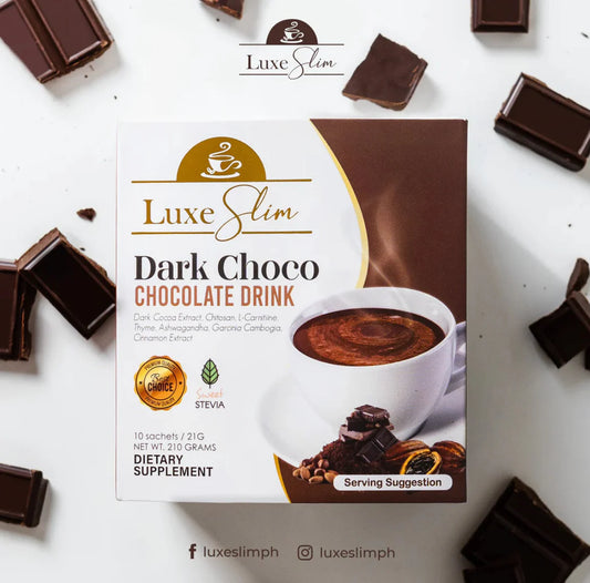 Luxe Slim Dark Chocolate Drink Dewy Demure Australia