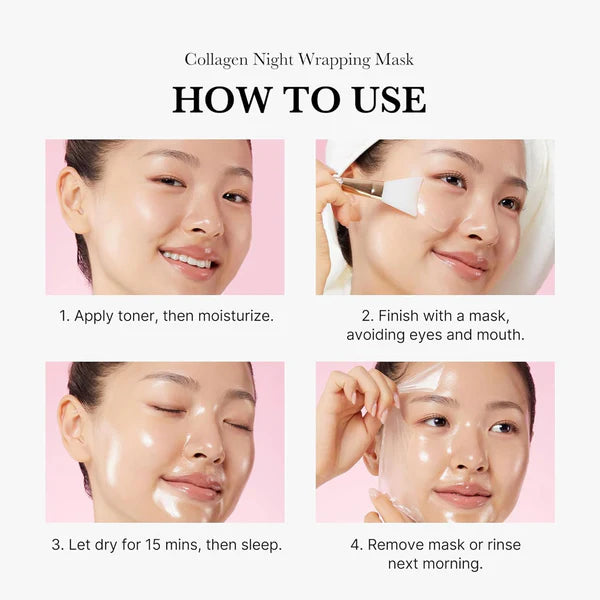 Collagen Night Wrapping Mask - Jjoseon Beauty