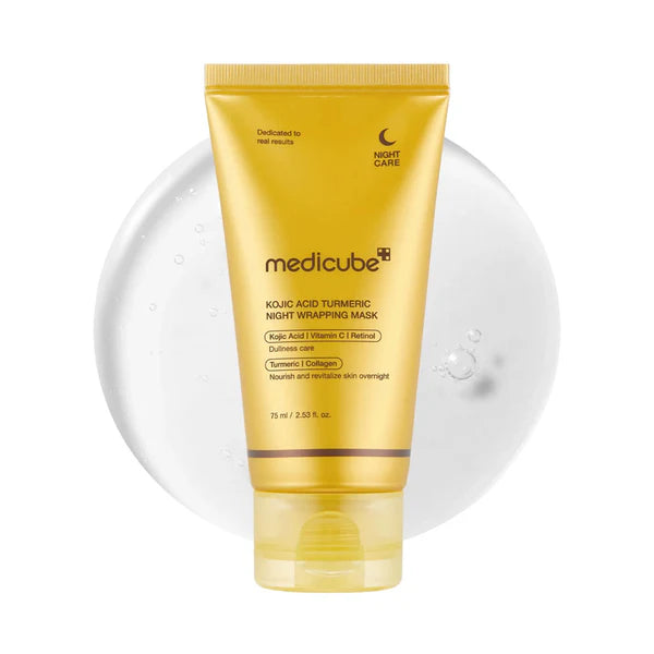 Medicube Kojic Acid Turmeric Night Wrapping Mask Dewy Demure Australia