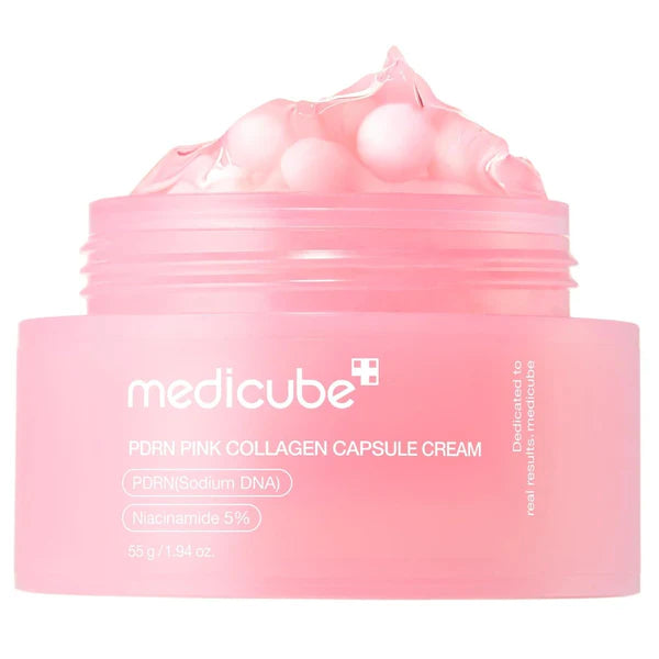 Medicube PDRN Pink Collagen Capsule Cream Dewy Demure Australia