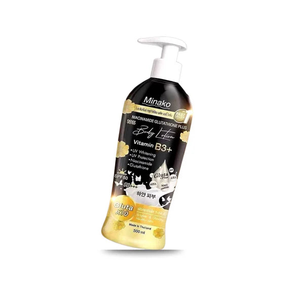 MINAKO Niacinamide Glutathione Plus 10% Body Lotion – Dewy Demure