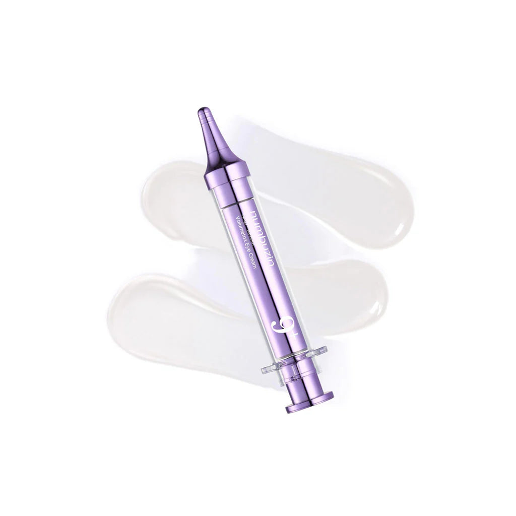 Purple skincare device on a white background
