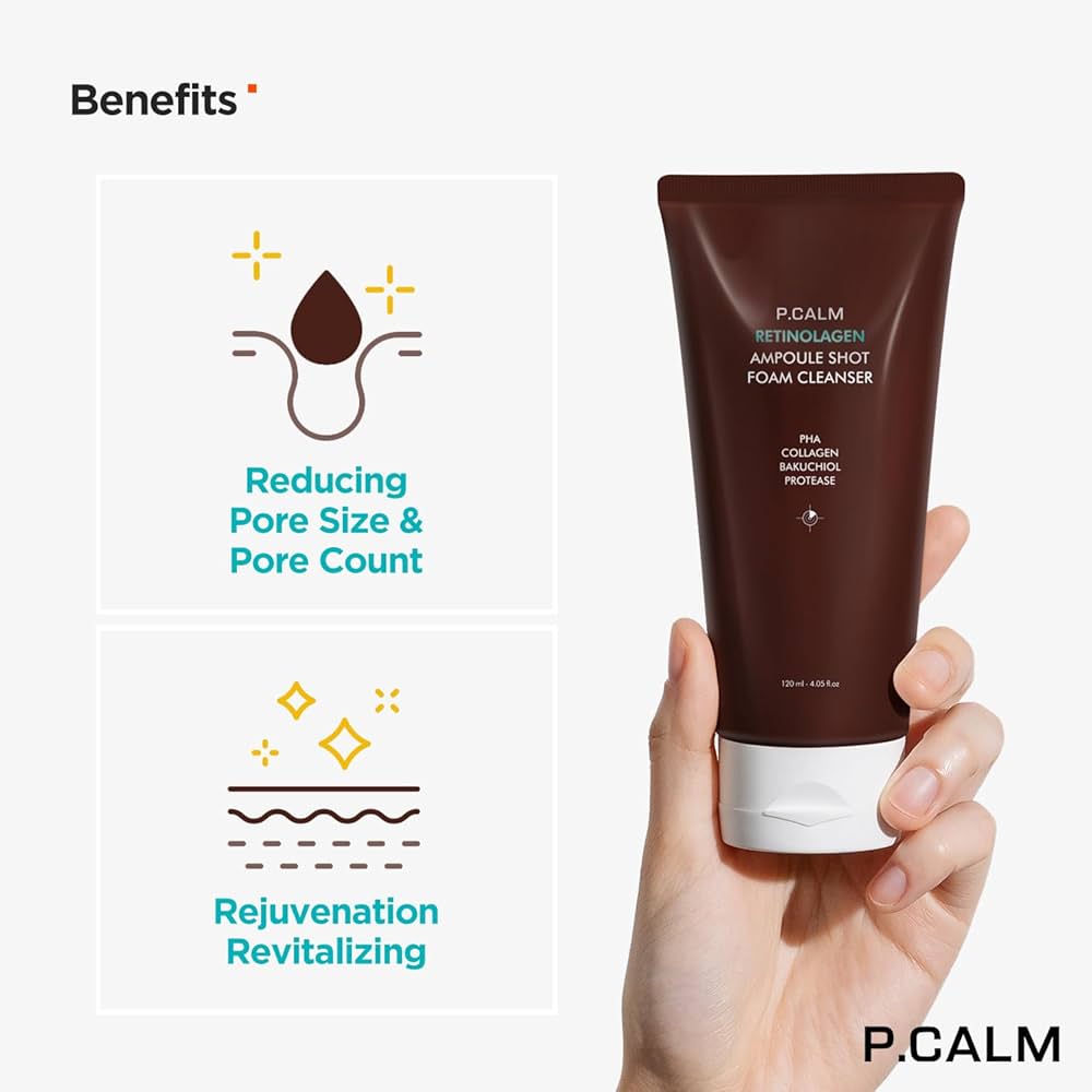 Retinolagen Ampoule Shot Foam Cleanser - Jjoseon Beauty