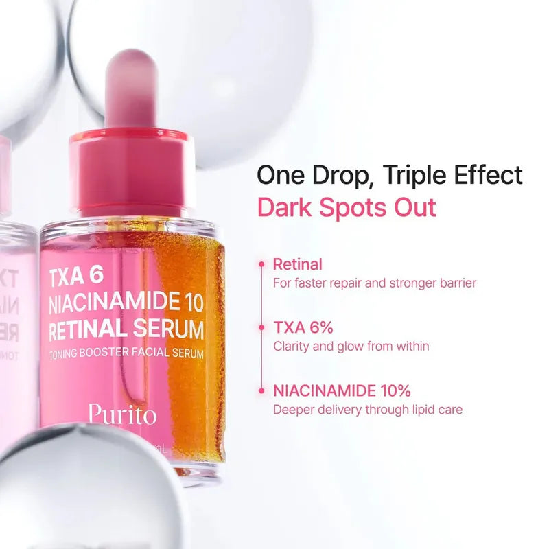 TXA 6 Niacinamide 10 Retinal Serum