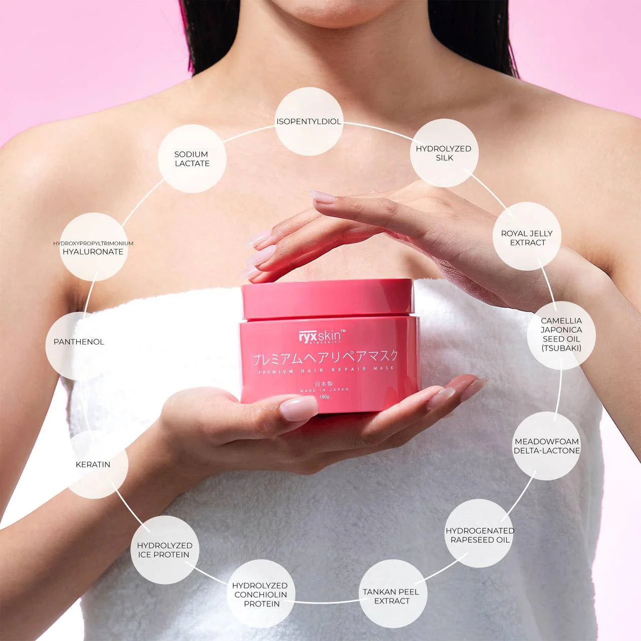 RYX Skin Premium Hair Repair Mask Dewy Demure Australia