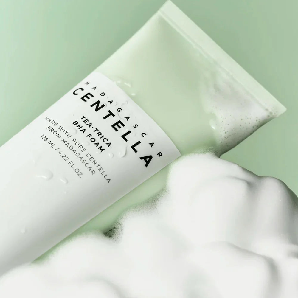 Madagascar Centella Tea-trica BHA Foam - Jjoseon Beauty