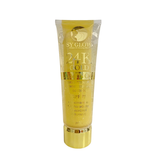 SY Glow 24K Gold Luminous Lotion SPF 75 Dewy Demure Australia