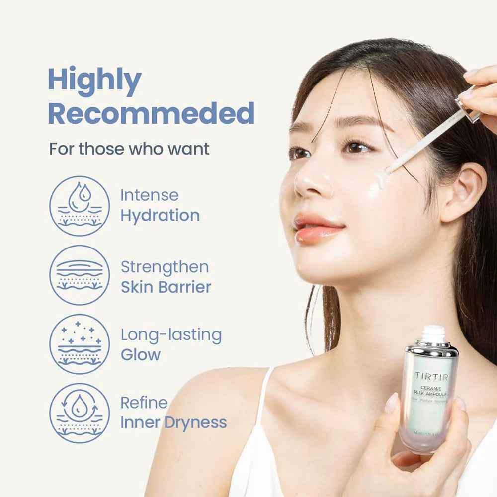 Ceramic Milk Ampoule - Jjoseon Beauty