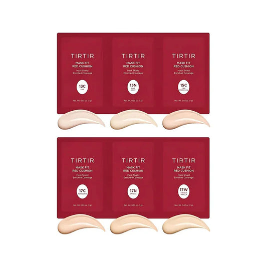 Mask Fit Red Cushion 6 Shade Trial Kit - Jjoseon Beauty