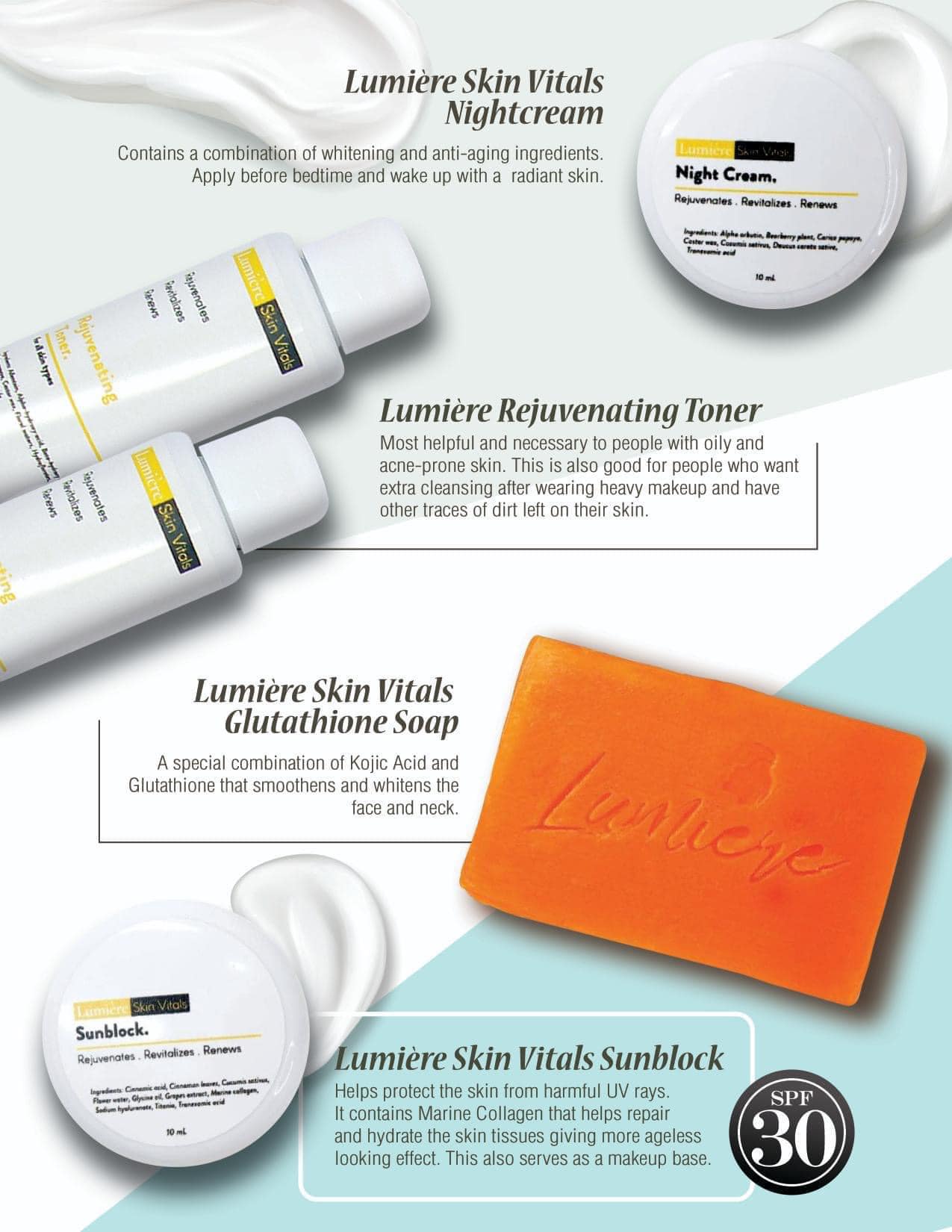 Lumiere Skin Vitals Facial Set - Jjoseon Beauty