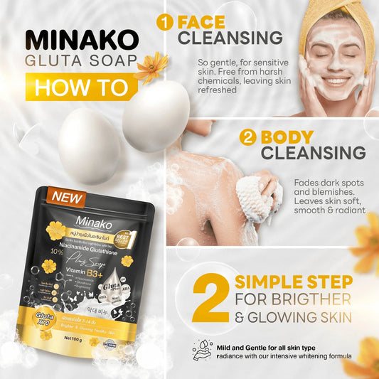Niacinamide Glutathione 10% Plus Soap