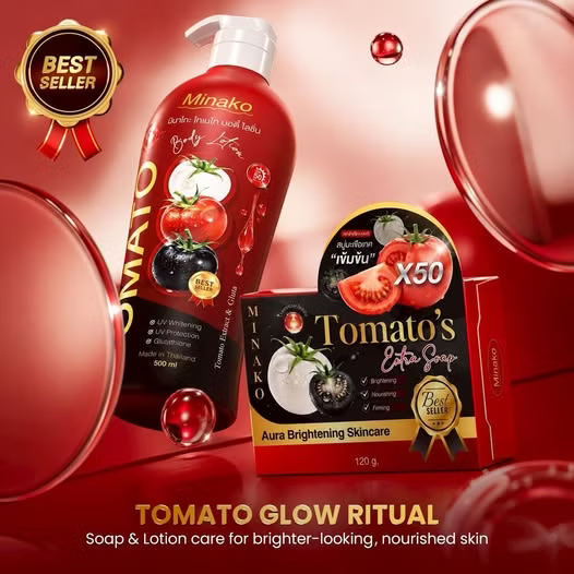 Minako Tomato Extract & Gluta Body Lotion