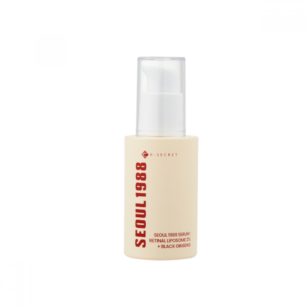 SEOUL 1988 Serum : Retinal Liposome 2% + Black Ginseng - Jjoseon Beauty
