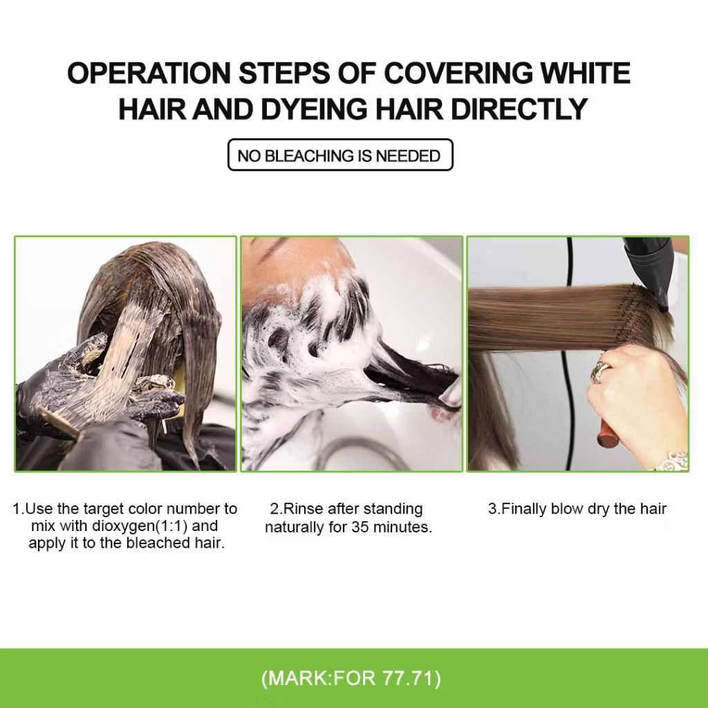 Spa Hair Color with 9% Oxidant Cream