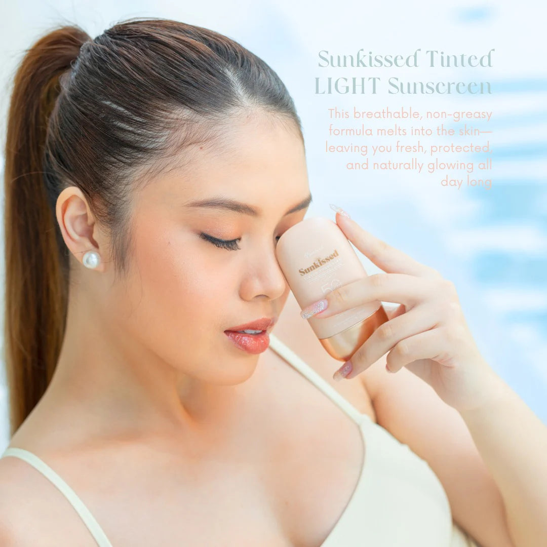 BAREFACED Sunkissed Tinted Sunscreen (Light) Dewy Demure Australia