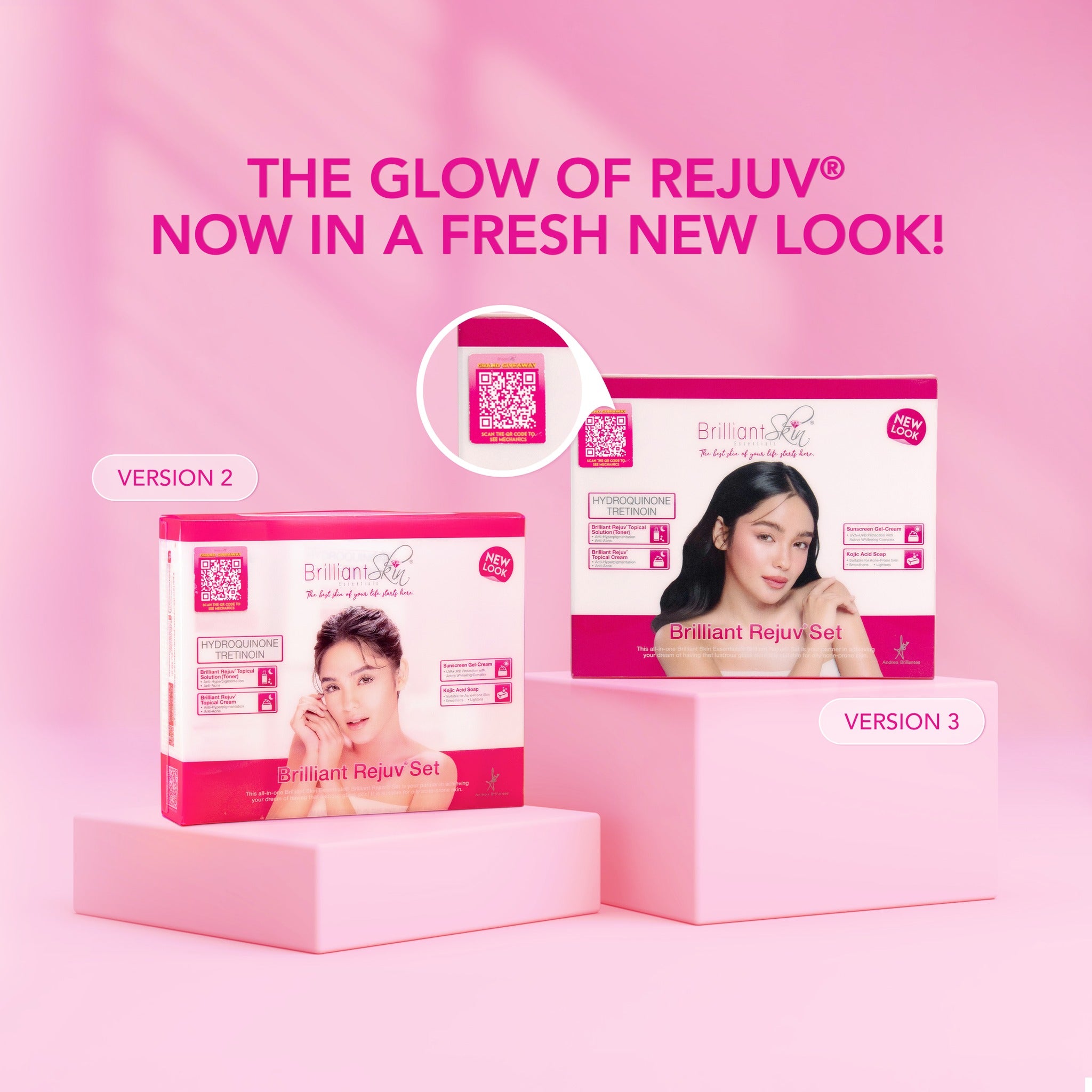 3sets NEW LOOK brilliant skin rejuv set 3sets NEW LOOK brilliant skin rejuv set