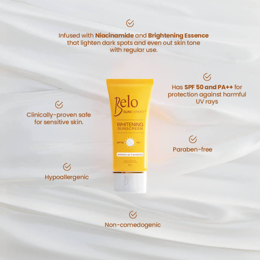 Belo SunExpert Whitening Sunscreen Dewy demure Australia