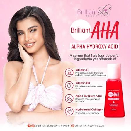 Brilliant Skin Essentials AHA Alpha Hydroxy Acid Serum Dewy Demure Australia