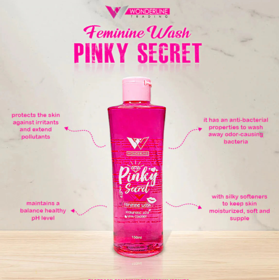 Pinky Secret Feminine Wash