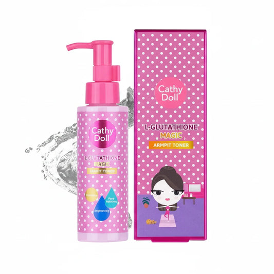 Cathy Doll L-Glutathione Magic Armit Toner with packaging on a white background