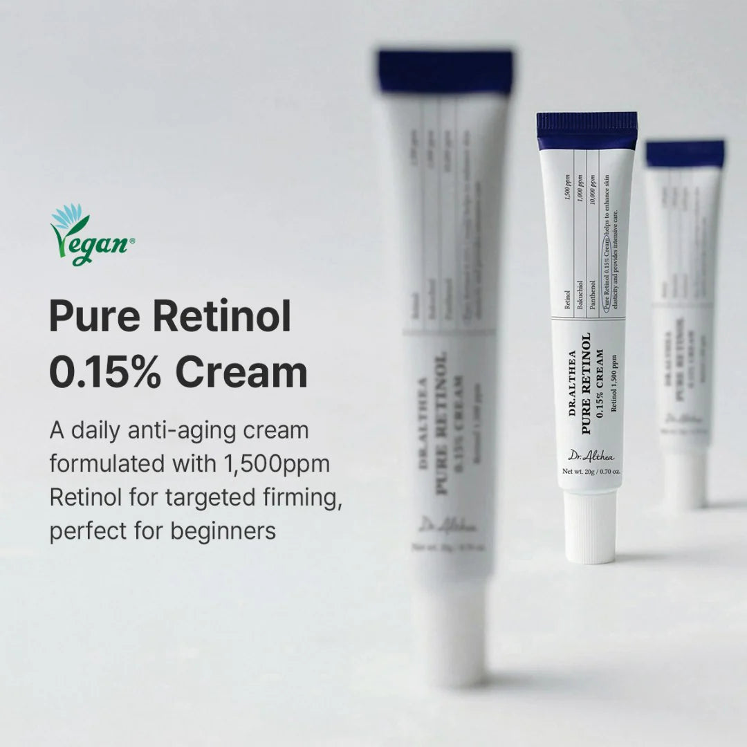 DR. ALTHEA Pure Retinol 0.15% Cream Dewy Demure Australia