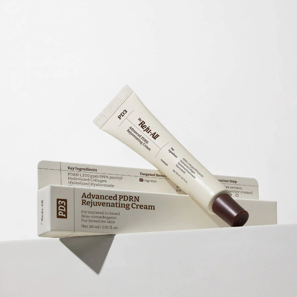 Tube of Reft-All Advanced PDRN Rejuvenating Cream on a white background
