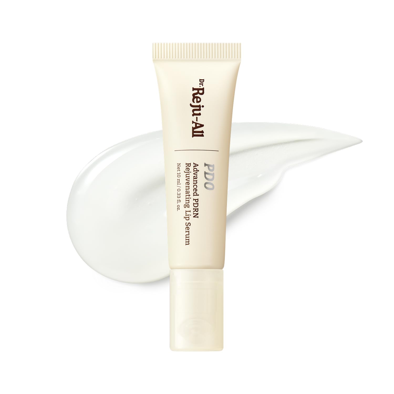 Dr. Reju-All lip serum tube on a white background
