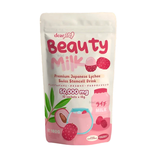 Dear Face Beauty Milk Lychee Swiss Stemcell Drink