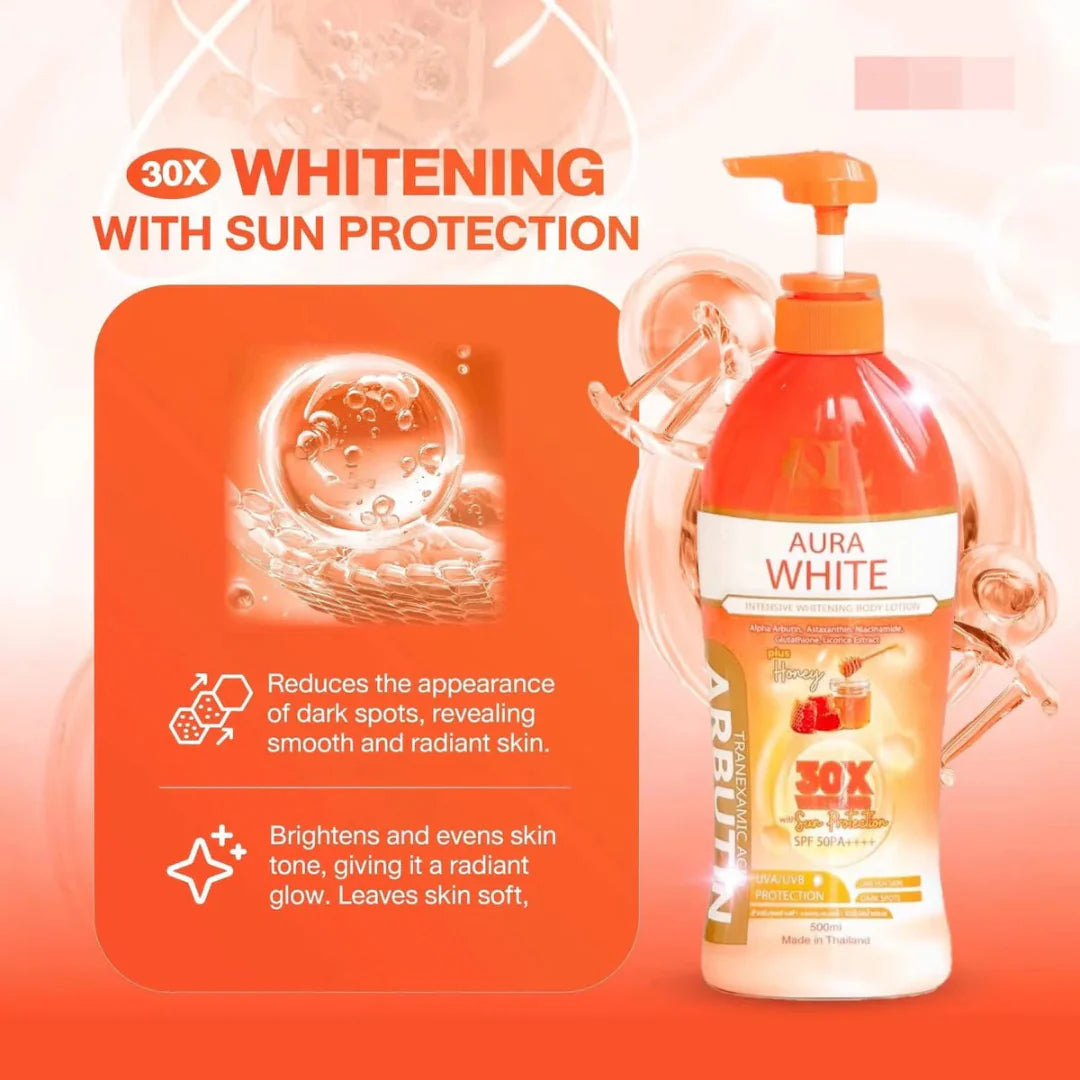 Deli Skin Aura White Intensive Whitening Body Lotion Dewy Demure Australia