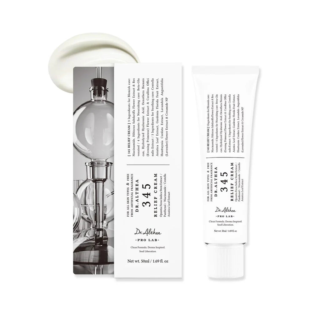 Dr. Althea 345 Relief Cream packaging on a white background