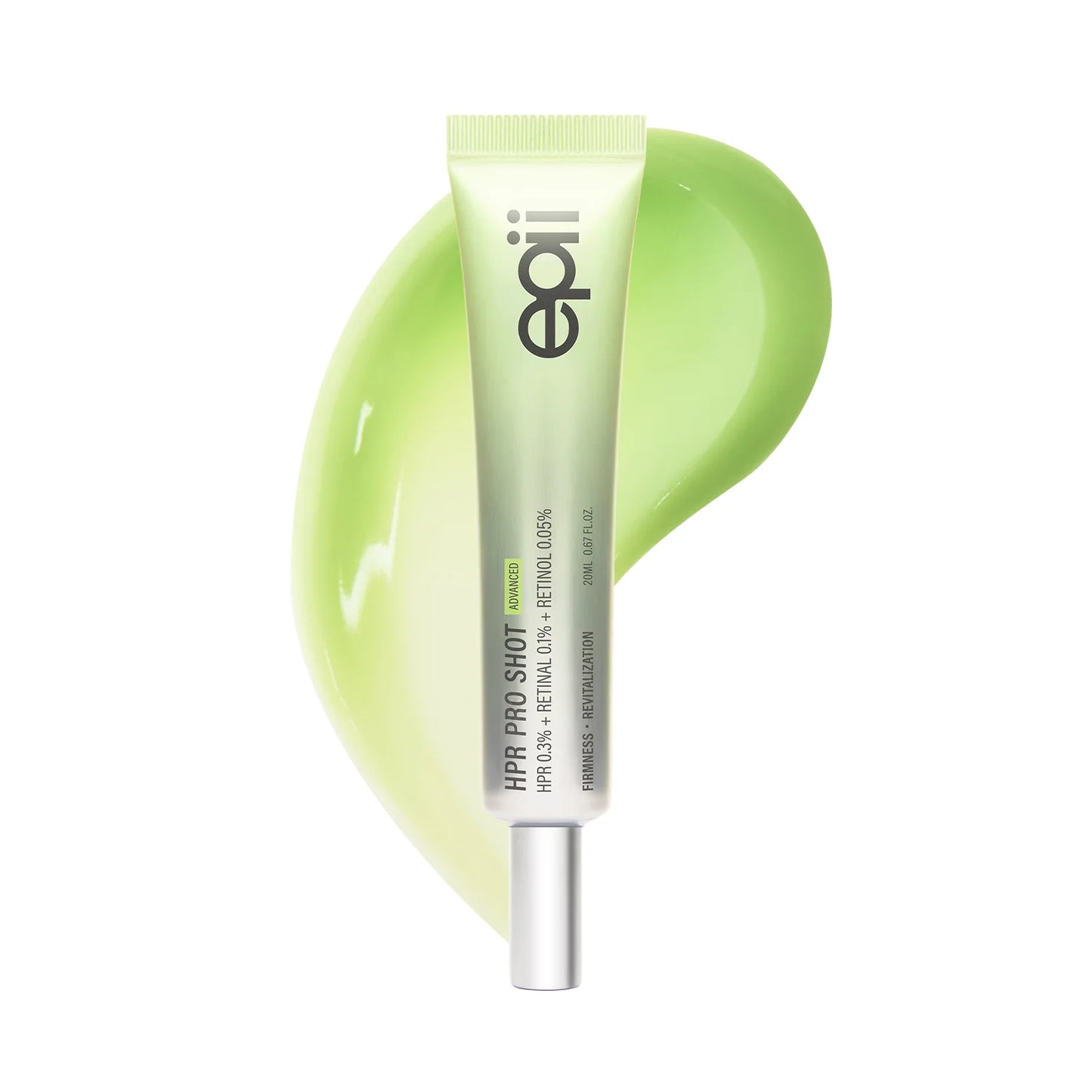Epigii HPR Pro Shot skincare product on a white background